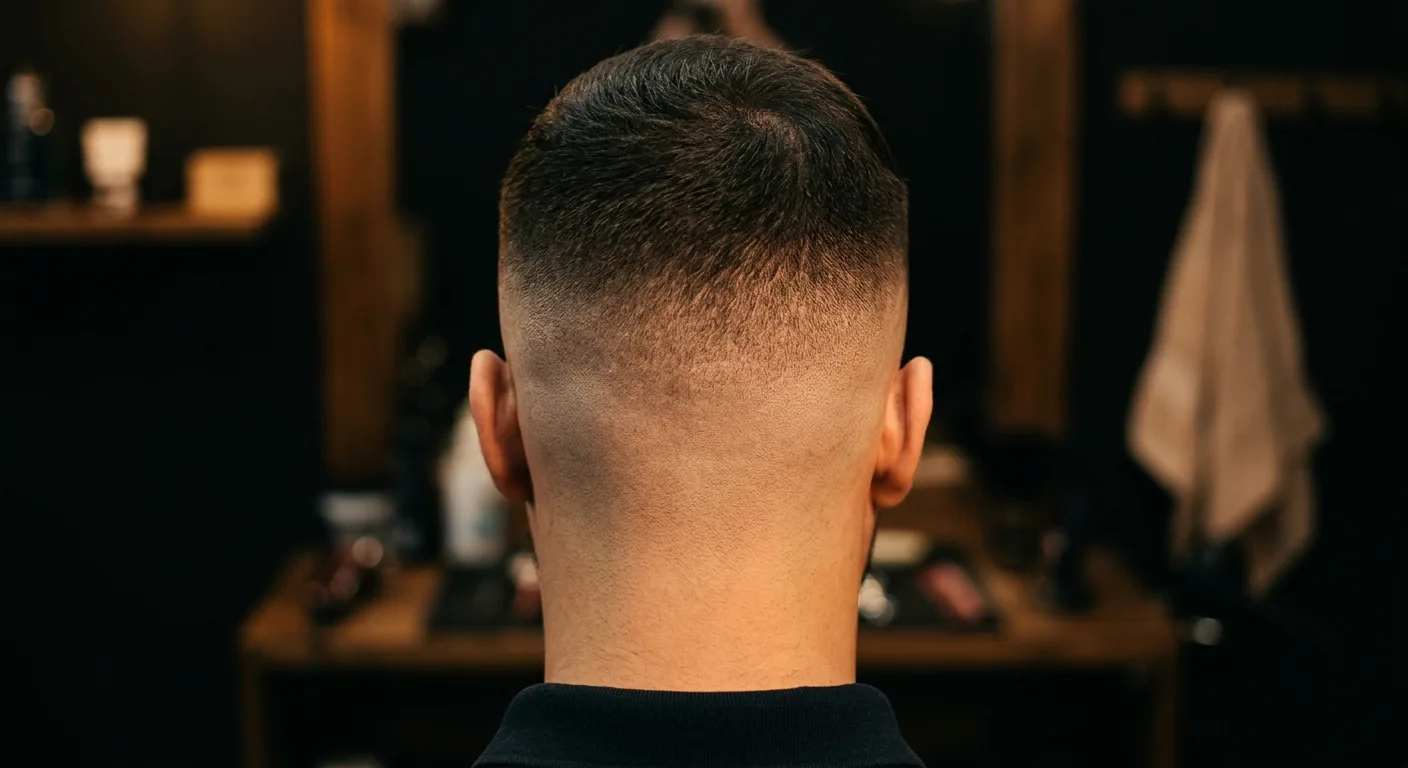 Strakke fade knipbeurt